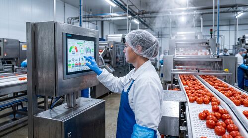 Últimas soluciones de la empresa sobre Maximizar el rendimiento: el papel estratégico de la PC con panel táctil de acero inoxidable en una fábrica de procesamiento de alimentos