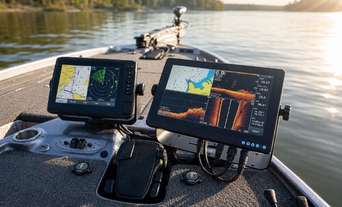 Últimas soluciones de la empresa sobre Display marino industrial como pantalla de espejo Garmin: rendimiento impermeable IP67 para las configuraciones de timón