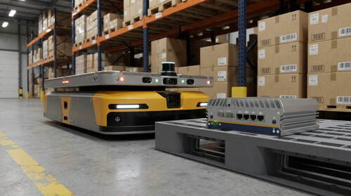 Últimas soluciones de la empresa sobre Improving AGV Robot Performance with High-Bandwidth Industrial Box PCs