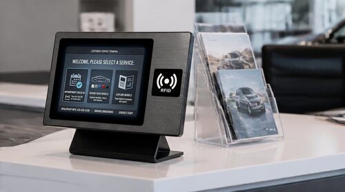 Últimas soluciones de la empresa sobre Industrial All-in-One PC Solution for Automotive 4S Stores