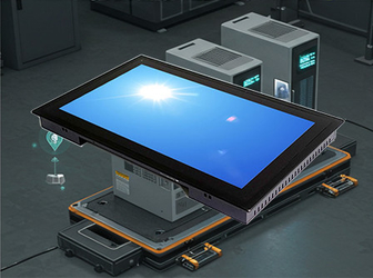 Monitor de la pantalla táctil