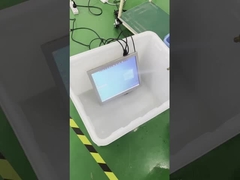 Monitoreo LCD de acero inoxidable industrial de 1000 nits con pantalla táctil capacitiva de 10 puntos