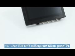 Pantalla LCD IP65 Panel táctil impermeable PC con alto brillo 1000 Cd/M2