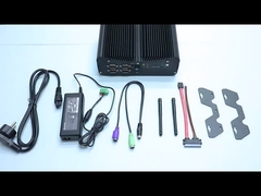 PCIE Mini PC industrial sin ventilador Intel I5 I7 GPIO LPT 6 COM 2 Lans 8 Caja USB