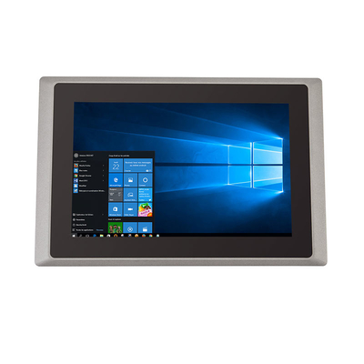 Buen precio Aleación de aluminio industrial de la PC del panel del ordenador de la pantalla táctil negra/de plata 16GB en línea