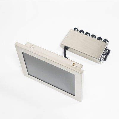 Buen precio PC de panel de acero inoxidable con pantalla táctil capacitiva con 4 GB de RAM y 128 GB de SSD en línea