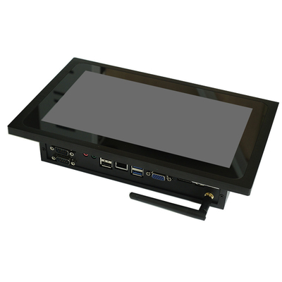Buen precio Panel táctil industrial integrado PC IP65 resistente al agua 4 GB de RAM 128 GB SSD DC 12V CE/FCC/RoHS en línea
