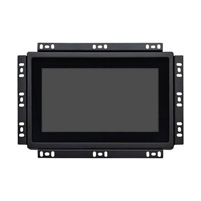 Buen precio Alto brillo 500nit 7 pulgadas panel de marco abierto Industrial pantalla táctil monitor de PC pantalla LCD para exteriores en línea