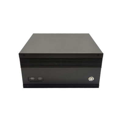 Buen precio 3.6kg Intel Core i5 7360U Industrial Mini PC de escritorio con GT1030 GPU 8G RAM y 128GB SSD en línea