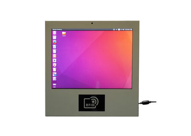 Buen precio Caja metálica blanca RFID del color del ordenador de la pantalla táctil de 15 pulgadas con la cámara Bluetooth en línea
