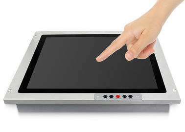 Buen precio 19 botón infrarrojo del frente OSD del monitor de la pantalla táctil de la pulgada con los puertos impermeables en línea