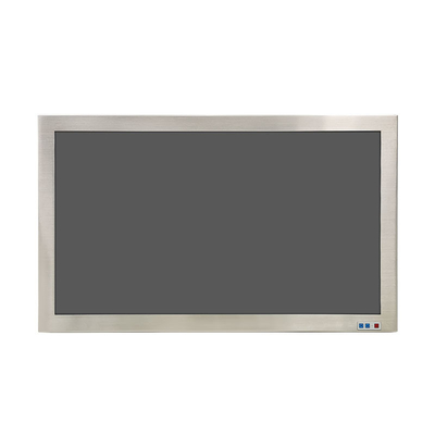 Buen precio 24 pulgadas IP65 completo Industrial de acero inoxidable monitor 1000nits Anti-brillo de unión óptica en línea
