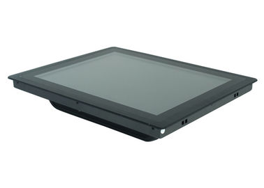 Buen precio 15 prenda impermeable capacitiva VGA HDMI DVI RJ45 del panel de delante IP65 del monitor de la pantalla táctil de la pulgada en línea