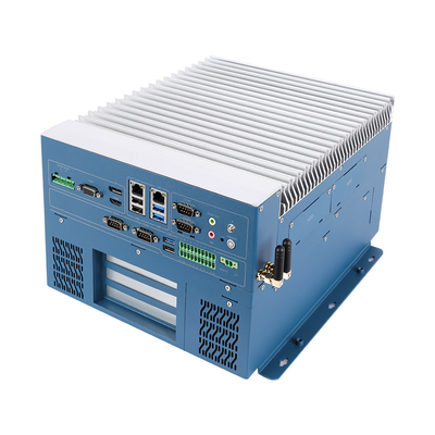 Buen precio 16G DDR5 Mini PC industrial 2 ranuras PCIe/PCI 4*232/485 Interfaces de E/S de grado industrial para aplicaciones de trabajo pesado en línea