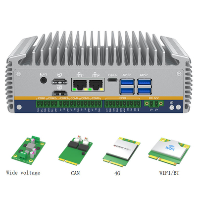 Buen precio Core i5-1235U M.2 2280 SSD Industrial Mini PC con caja de aluminio y 1 * Red Intel I226-LM en línea