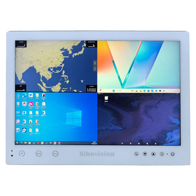 Buen precio Monitor táctil impermeable de 17 pulgadas con resolución de 1920x1200 y toque de 10 puntos para aplicaciones industriales y marinas en línea