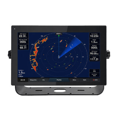 Buen precio Anti Glare Marine Monitor with 1500 Nits Brightness IP67 Waterproof and 10 Points Capacitive Touch for Marine Industry en línea