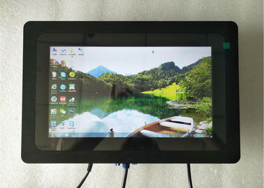 Buen precio El monitor multi 1366x768 PCAP de la pantalla táctil del LCD de 400 liendres proyectó DC 12V 24V 10 pulgadas en línea