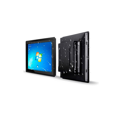 Buen precio PC integrada Fanless del tacto del soporte del panel pantalla del cuadrado de 19 pulgadas para la automatización industrial en línea