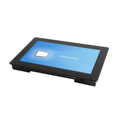Buen precio aleación del marco abierto del monitor DC12V 15,6 capacitivo de la pantalla táctil 1000nits la” cepilló en línea