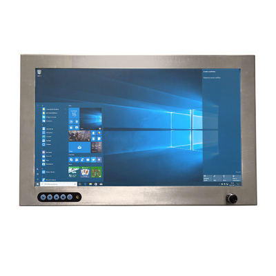 Buen precio 15,6 pulgadas Ip67 1920 x brillo manual 1080 del ajuste del monitor LCD de la pantalla táctil de la resolución en línea