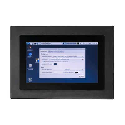 Ubuntu integró tacto capacitivo de la prenda impermeable 1024X600 de la PC RK3288 IP65 del panel