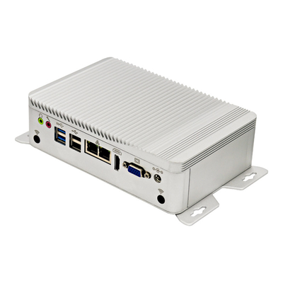 El mini patio de escritorio Fanless de la PC J4125 quita el corazón a la ayuda 8GB de 6xCOM 2xLAN GPIO
