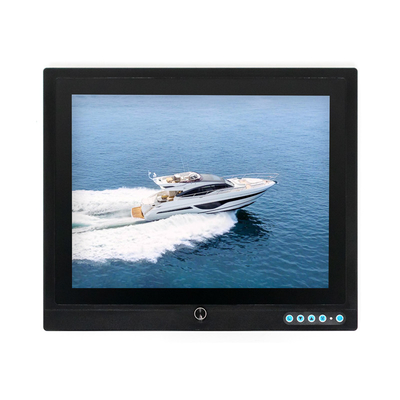 Pantalla táctil capacitiva 15 de la pulgada de la resolución industrial del monitor LCD 1024X768