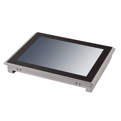 12 pulgadas todas en el un panel industrial de la pantalla táctil de la PC IP65 RS485 RS232 HMI del panel