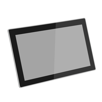15,6 memoria capacitiva de la PC 300nits 8GB del panel táctil de la pulgada con el puerto del USB RS232