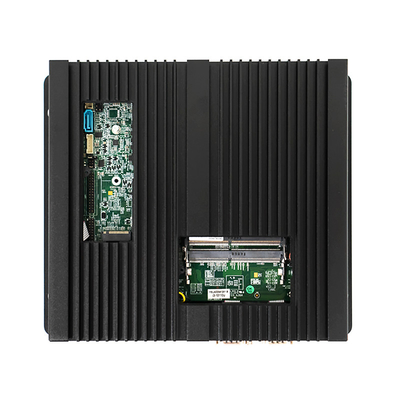 Buen precio Mini PC industrial portátil con carcasa de aleación de aluminio sin ventilador integrada en línea