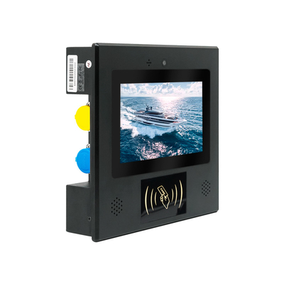 Buen precio 7 monitor LCD de la pulgada 1024*600 POE con el RFID, la cámara, el micrófono y el Presidente en línea