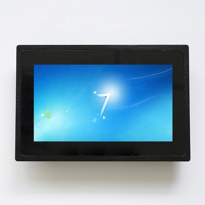 Buen precio Alto brillo 350 Cd/M2 Monitor de pantalla táctil capacitiva con señal de entrada VGA en línea