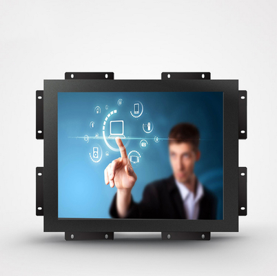Buen precio 35 millones de toques Industrial LCD pantalla táctil Monitor 300 cd/m2 Toque resistivo en línea
