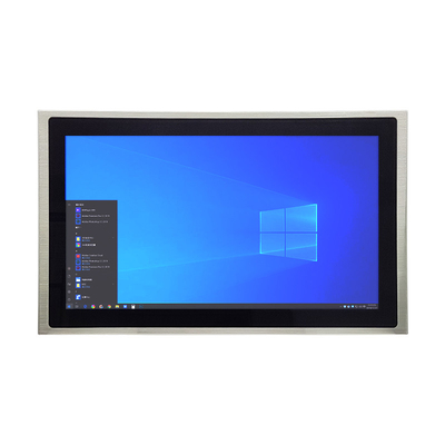 DC 9V - 36V Panel industrial PC de acero inoxidable 1000 nits Alto brillo