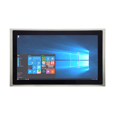 Buen precio 1000 Nits Panel de acero inoxidable legible a la luz del sol PC 8 GB de RAM Wi-Fi / Ethernet conectado en línea