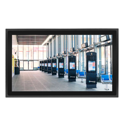 Buen precio Procesador Intel Celeron J4125 Panel táctil integrado PC con pantalla LCD industrial en línea