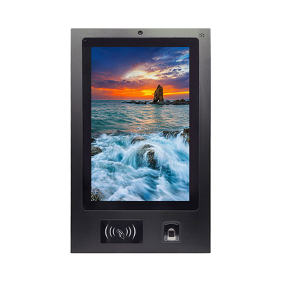 15.6 pulgadas Full IP65 Panel táctil integrado PC con cámara de altavoz Fringerprint RFID