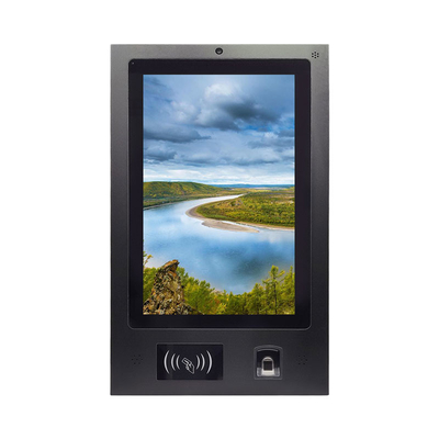 Buen precio 21.5 pulgadas de panel táctil integrado PC con NFC de reconocimiento de huellas dactilares cámara y micrófono en línea