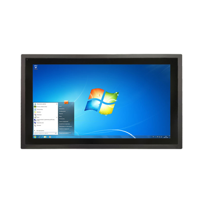 Buen precio 21.5 pulgadas de panel táctil integrado PC con 2 mm de vidrio templado y tratamiento anti-reflejo AG en línea