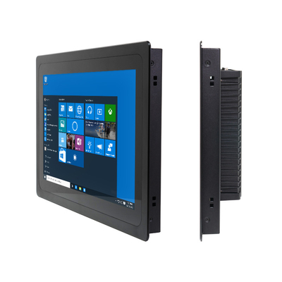 Pantalla LCD industrial panel táctil embebido PC Window10 Pro OS Conectividad Ethernet Gigabit Aleación de aluminio