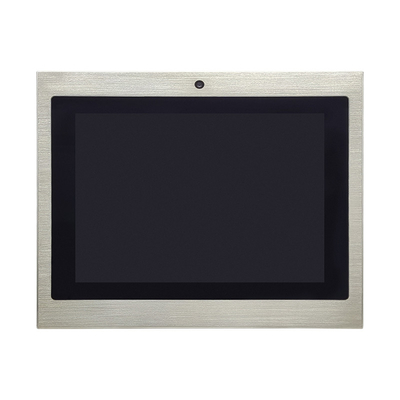 Panel de acero inoxidable IP67 de 8 GB completo con superficie antibrillo