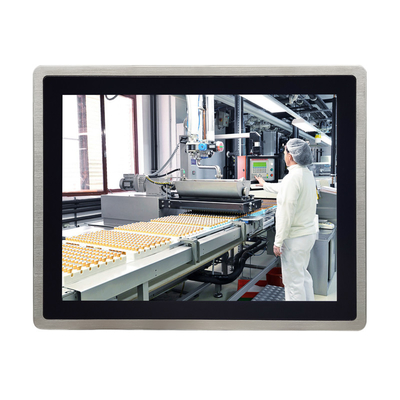 Buen precio PC de panel de acero inoxidable legible a la luz del sol con Windows 10 Pro de 64 bits y brillo de 1000 nits en línea