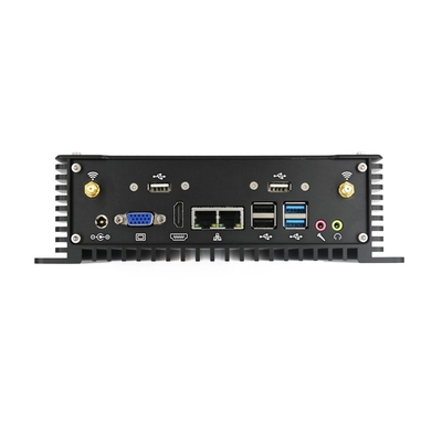 Buen precio 2*Mini-PCIe Mini PC industrial expandible para IoT industrial con WiFi y Bluetooth en línea