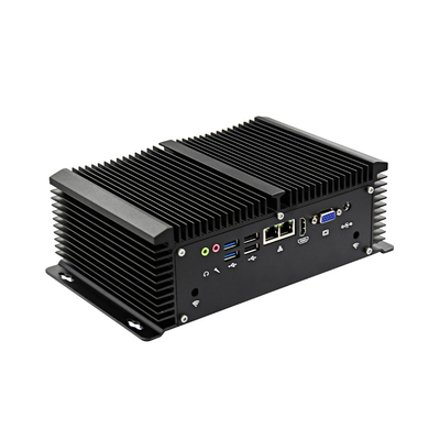 Buen precio Mini PC industrial compatible con Windows/Linux con RAM DDR4 y LAN de doble gigabit en línea