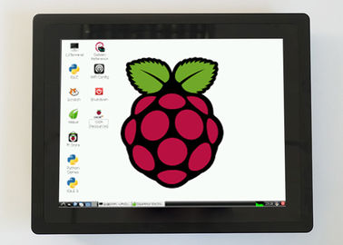 Buen precio Monitor resistente integrado del tacto de 15 pulgadas, puertos llenos del monitor del tacto de la frambuesa pi en línea