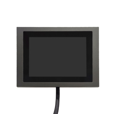 IP65 8 pulgadas impermeable montado en la pared monitor industrial de pantalla táctil capacitiva plana verdadera Interfaz USB HDMI
