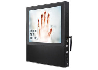 Buen precio Lector de huella dactilar industrial de la PC RFID del panel táctil de la pantalla echada a un lado del doble en línea
