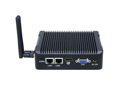 PC industrial del bajo consumo de energía mini/memoria Fanless del PC de sobremesa 2G DDR3