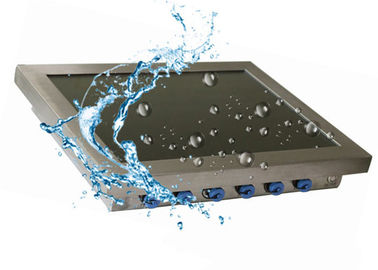 PC industrial de la pantalla táctil del acero inoxidable de 18,5 pulgadas para la fabricación química